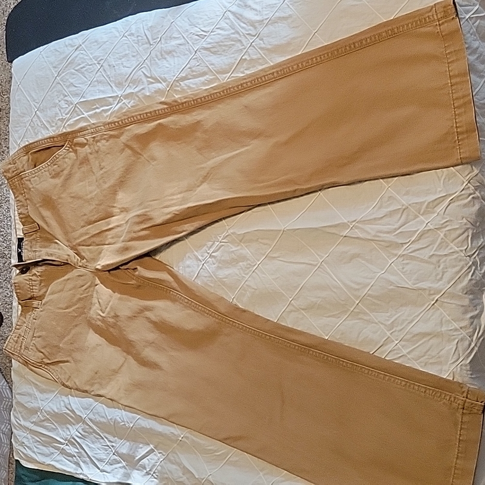 American Eagle boot cut khakis